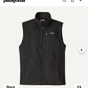 Patagonia Black Fleece Vest